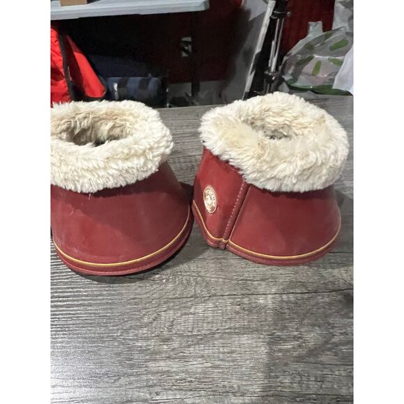 AIRSTRIDE Bell Boots: Burgundy Large - Picture 3 of 7